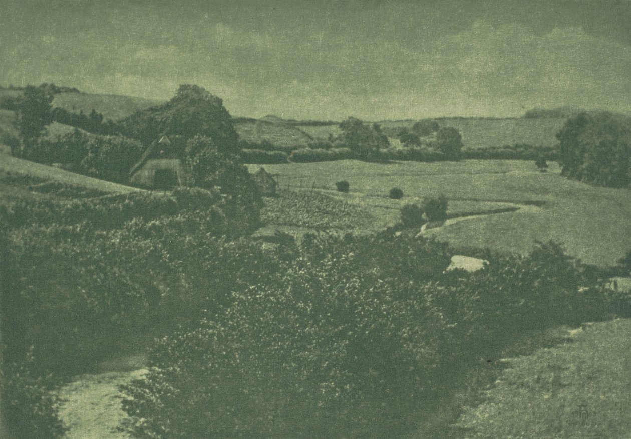 Kamera Çalışması: Meadow-brook, 1904. by Theodor Hofmeister