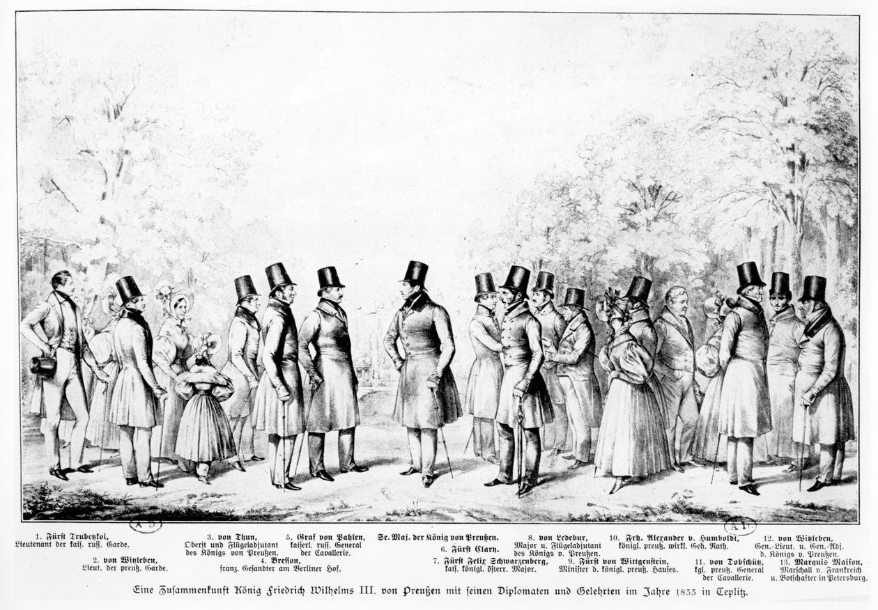 Prusya Kralı III. Friedrich Wilhelm, 1833