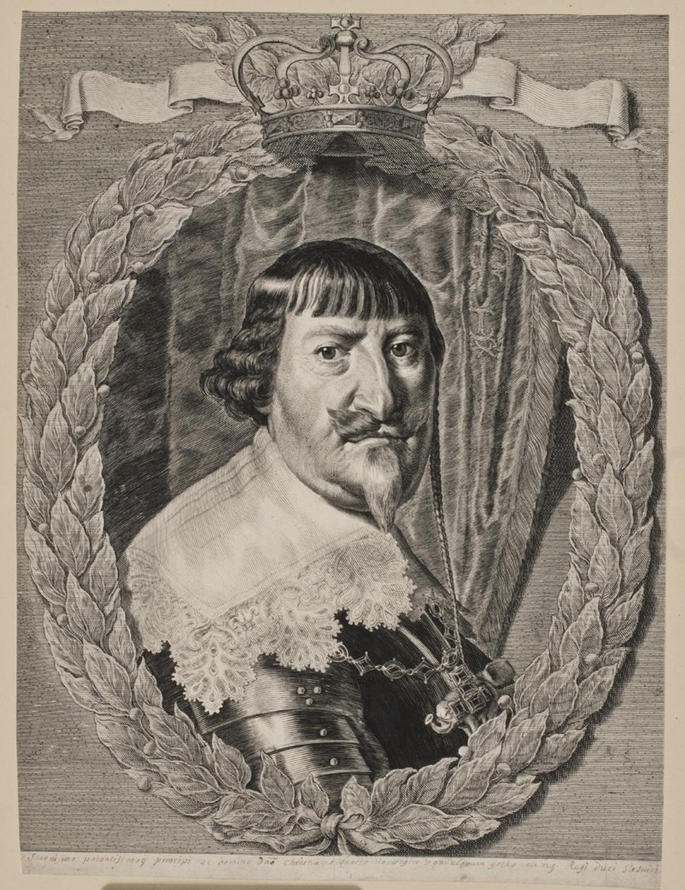 Danimarka Kralı IV. Christian by Theodor Matham