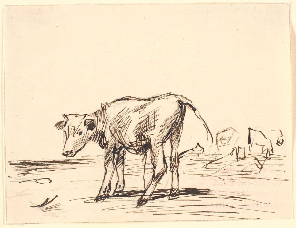 boğa buzağı by Theodor Philipsen