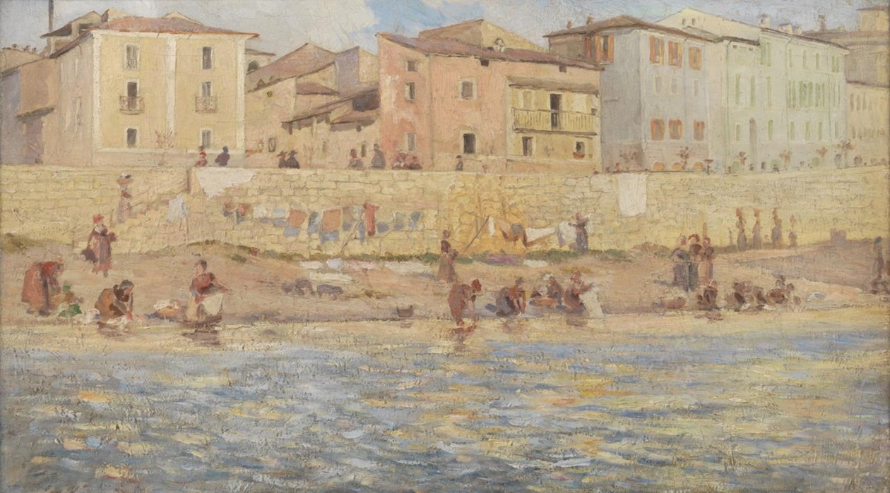 Nehir Liri. İtalya by Theodor Philipsen