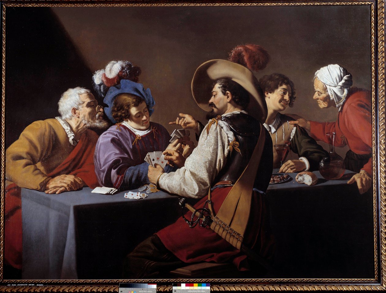 Kart oyuncuları, Theodore Rombouts