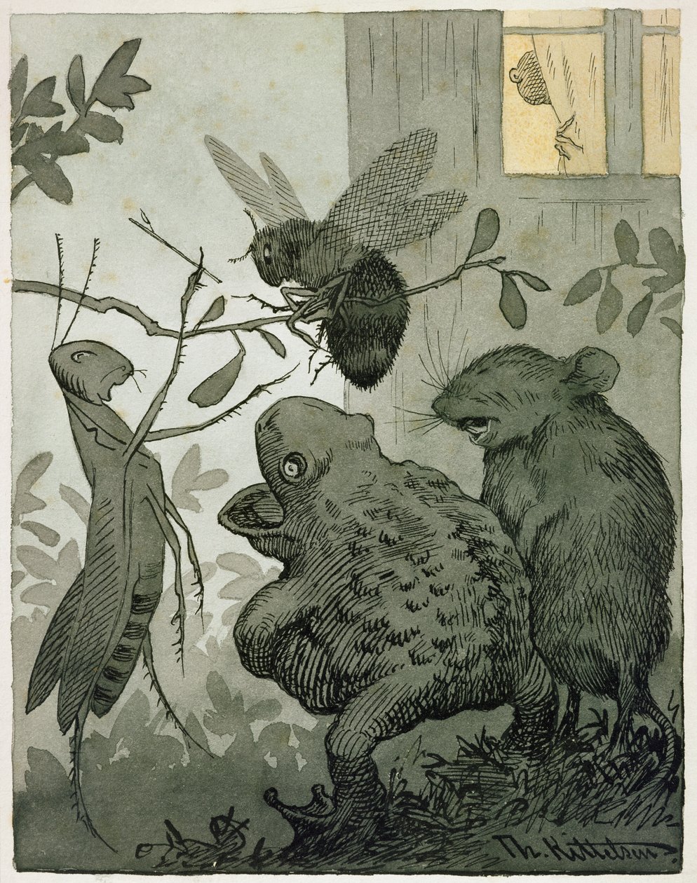Bir Serenat by Theodor Kittelsen