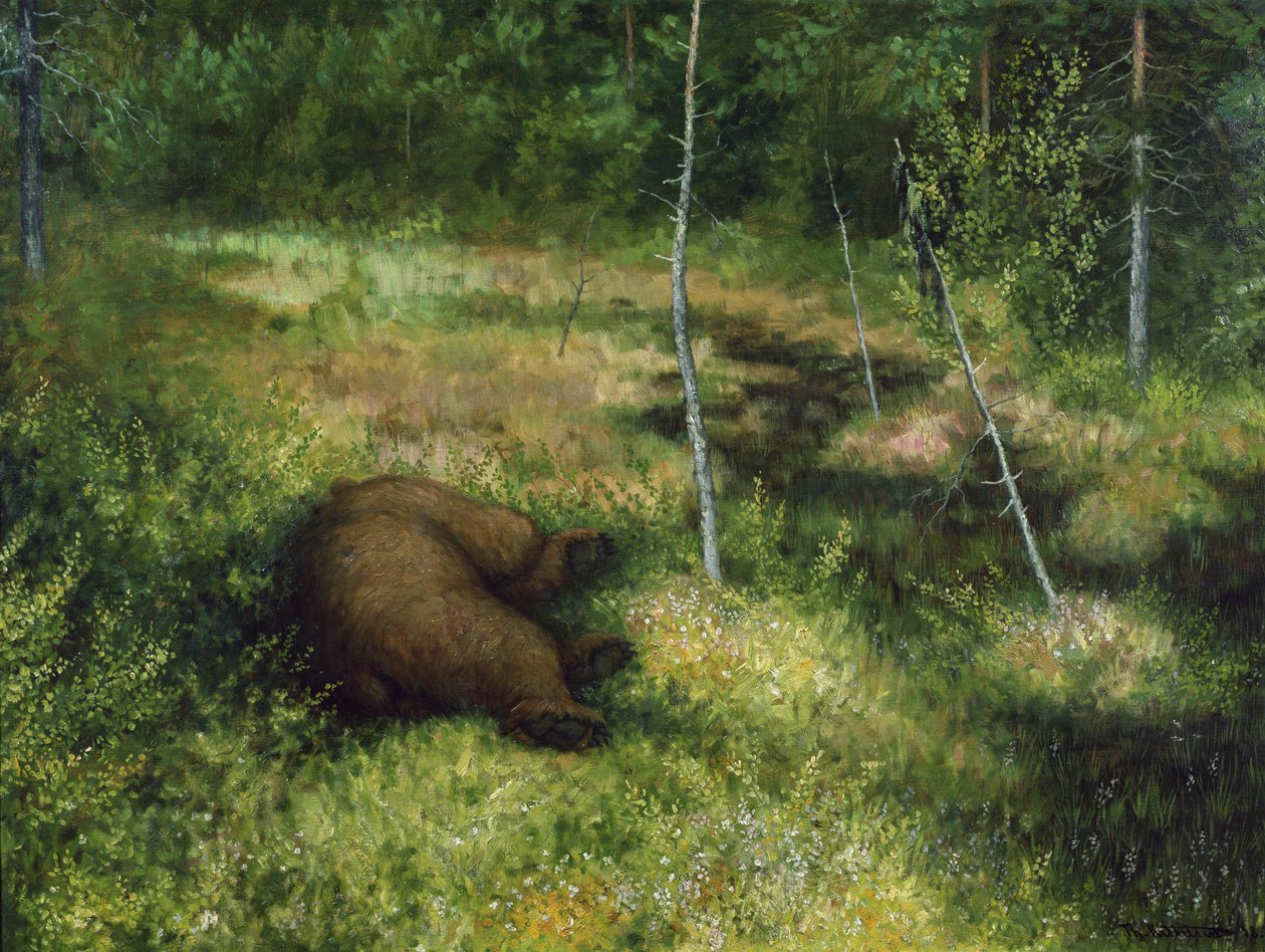 Ayı Brakar by Theodor Kittelsen