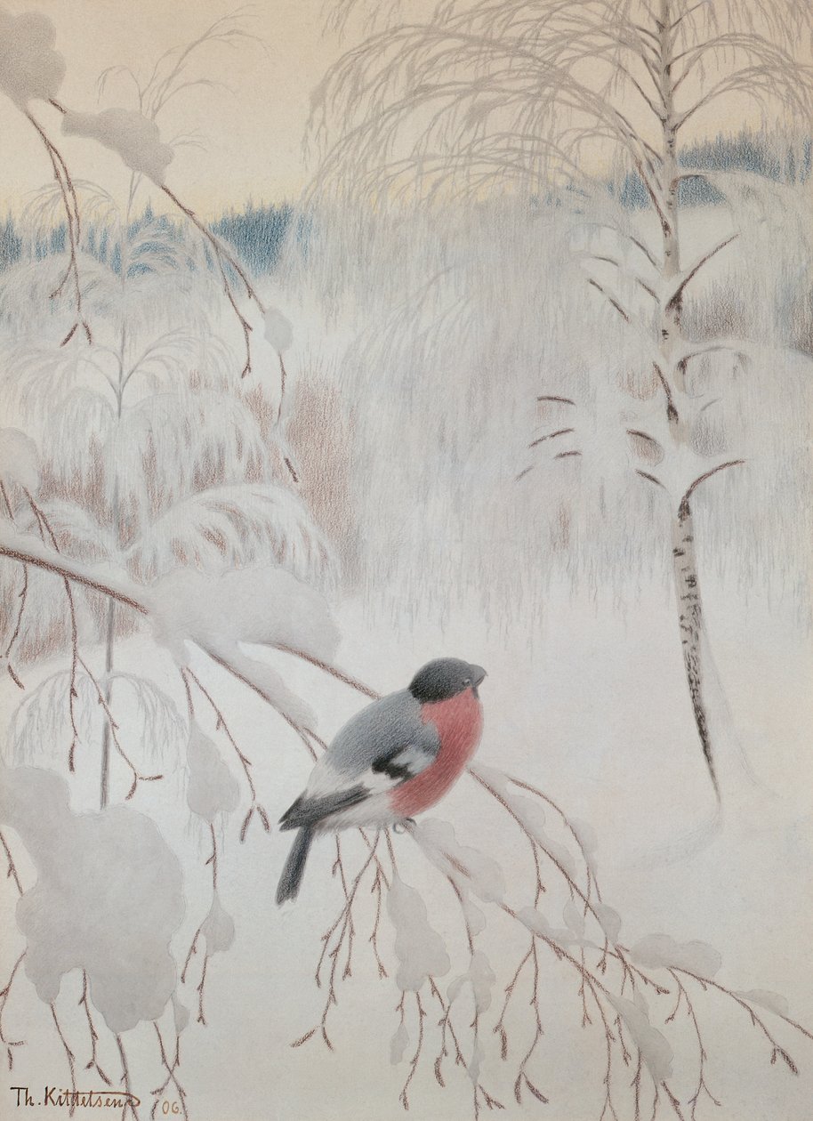 şakrak kuşu by Theodor Kittelsen