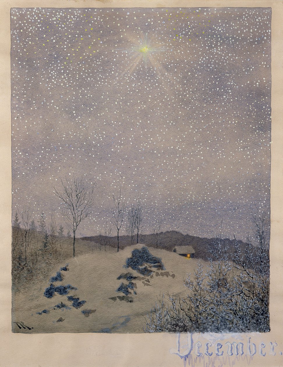 Aralık by Theodor Kittelsen