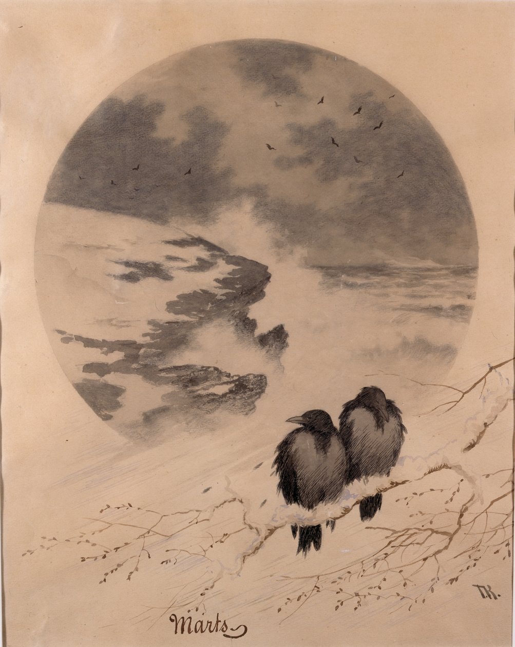 Mart by Theodor Kittelsen