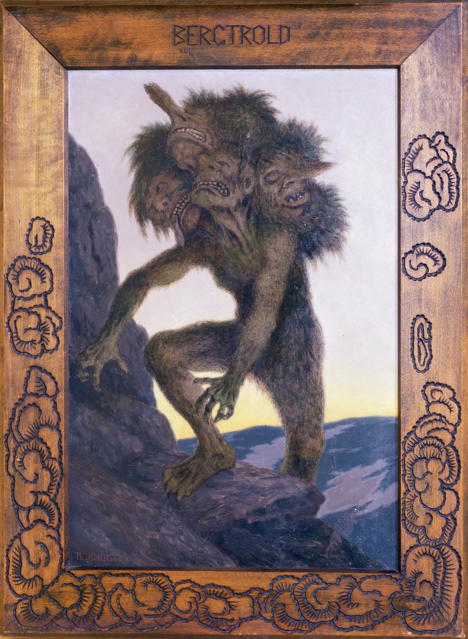 Dağ Trolü by Theodor Kittelsen