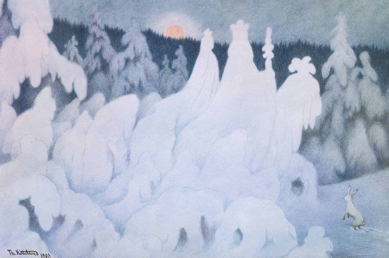 Yeni Yıl Oyun Hileleri by Theodor Kittelsen