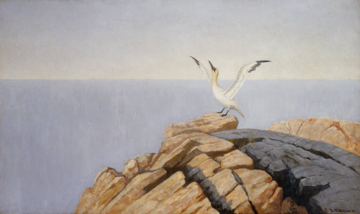 Deniz Güneşi by Theodor Kittelsen