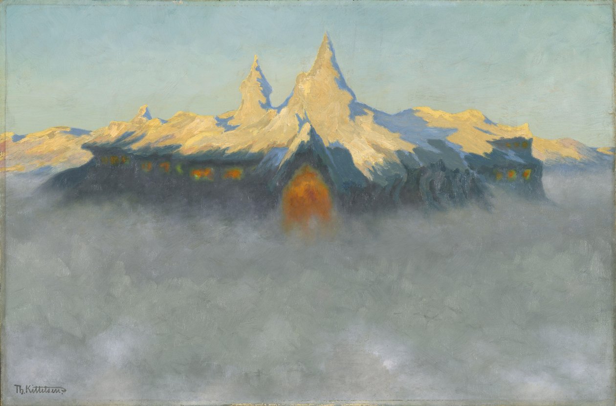 Soria Moria Sarayı by Theodor Kittelsen