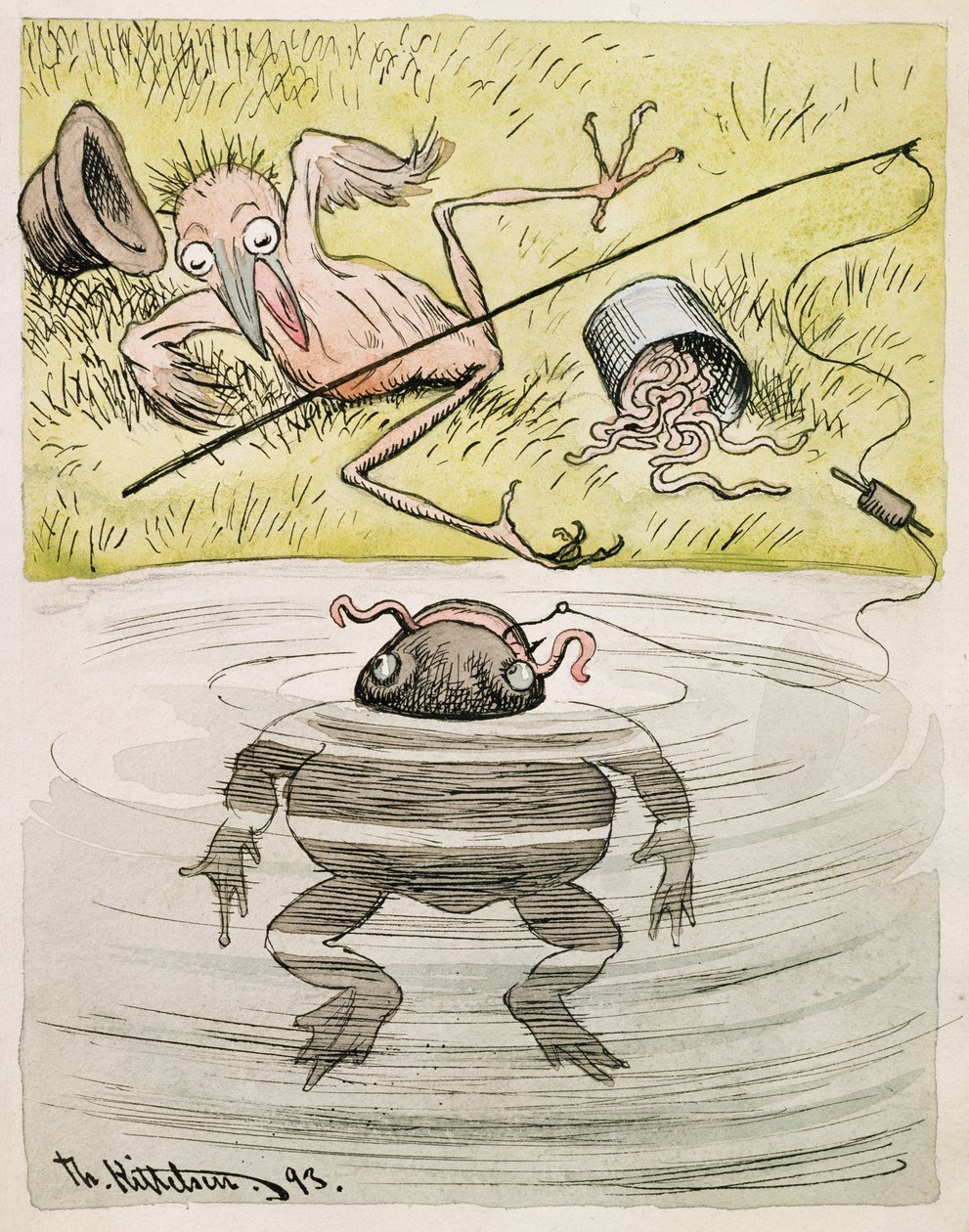 Kancamı ısıranın sen olduğunu bilmediğime gökyüzü şahidim olsun. by Theodor Kittelsen