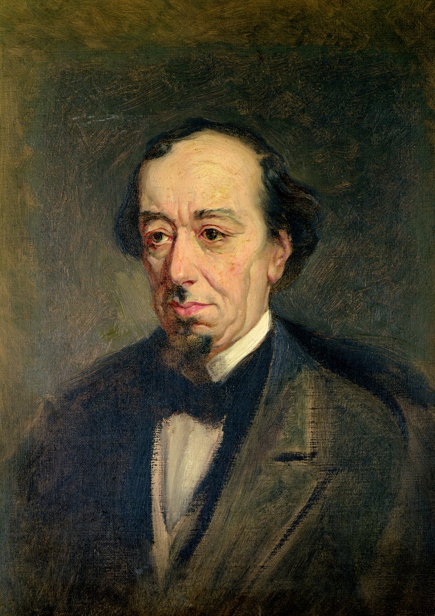 Benjamin Disraeli, Beaconsfield Kontu, 1877 by Theodore Blake Wirgman