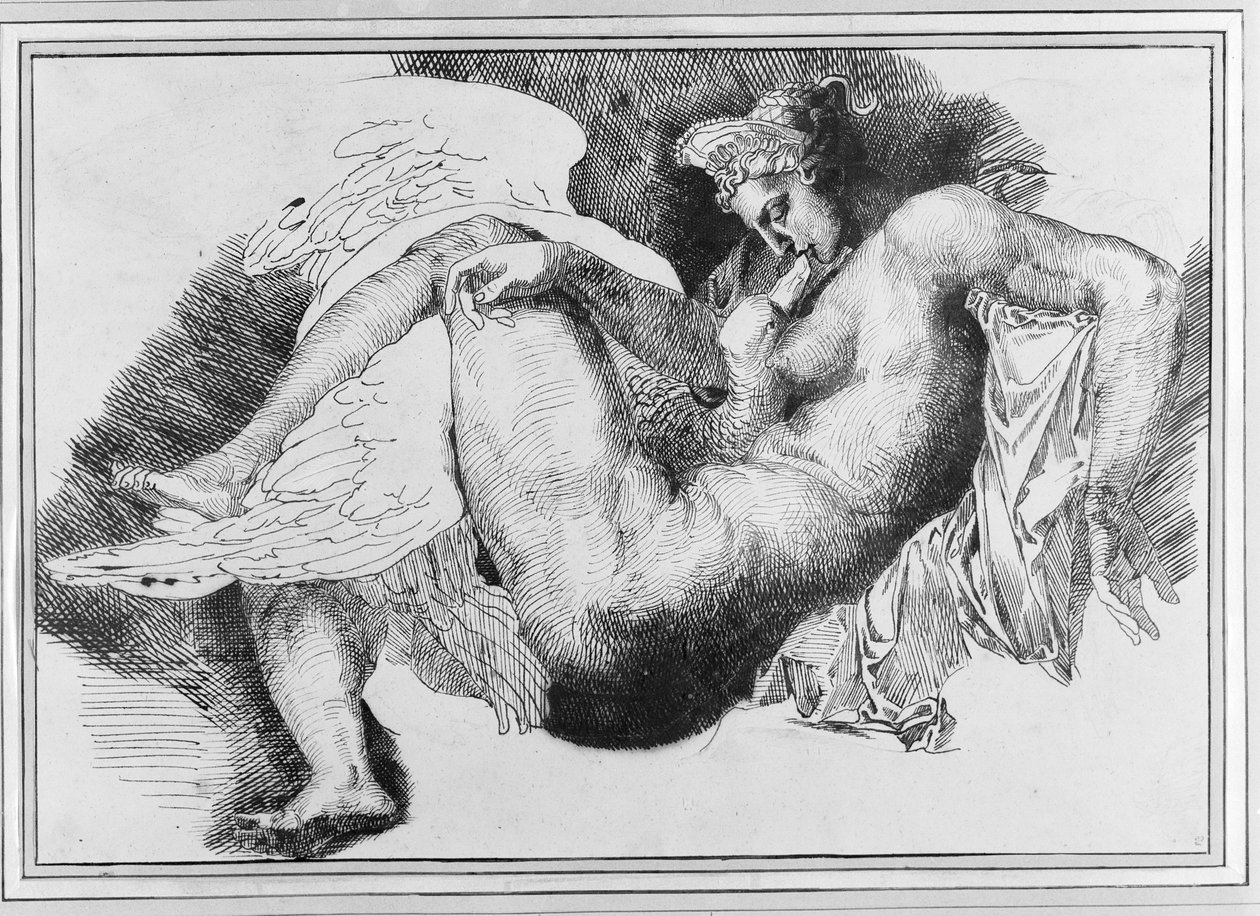 Leda, Michelangelo Buonarroti