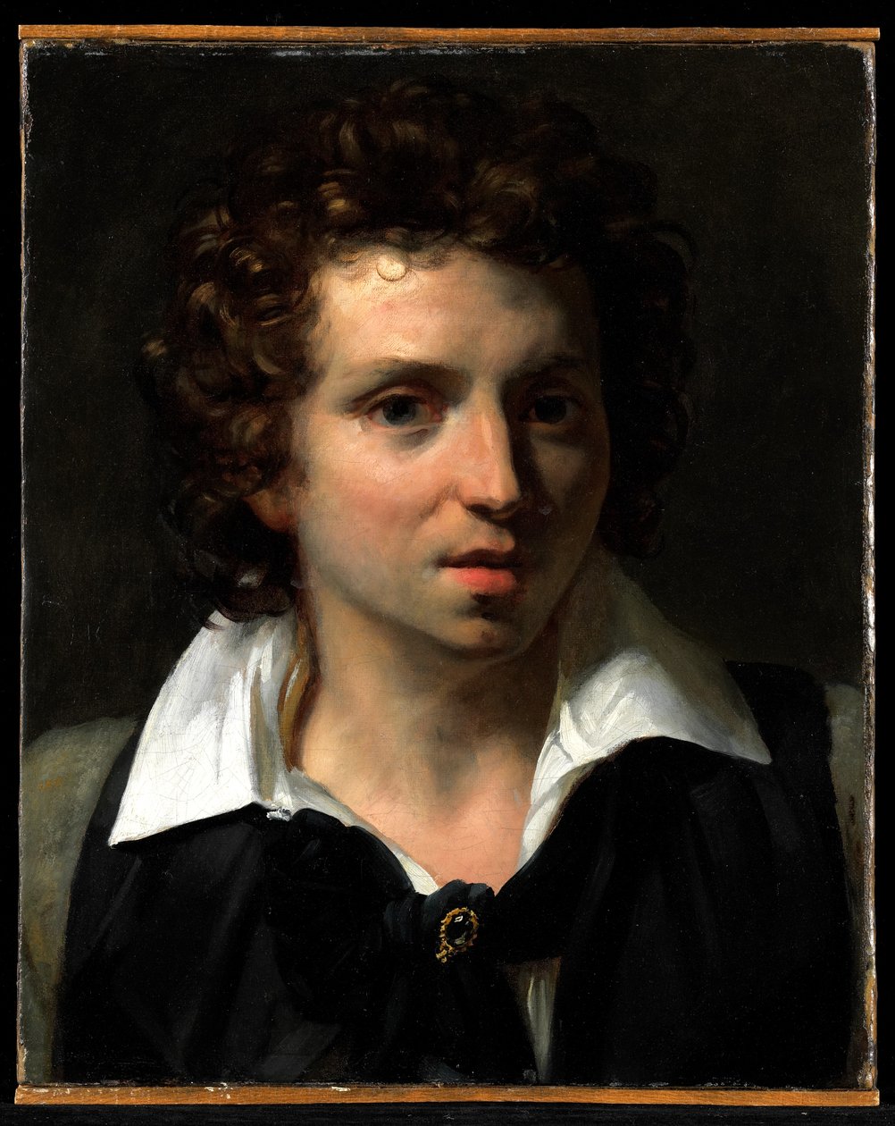 Genç Bir Adamın Portresi, c.1818 by Theodore Gericault