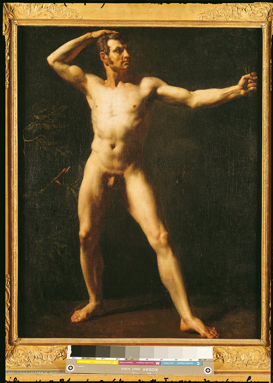 Study of a Man  by Theodore Gericault