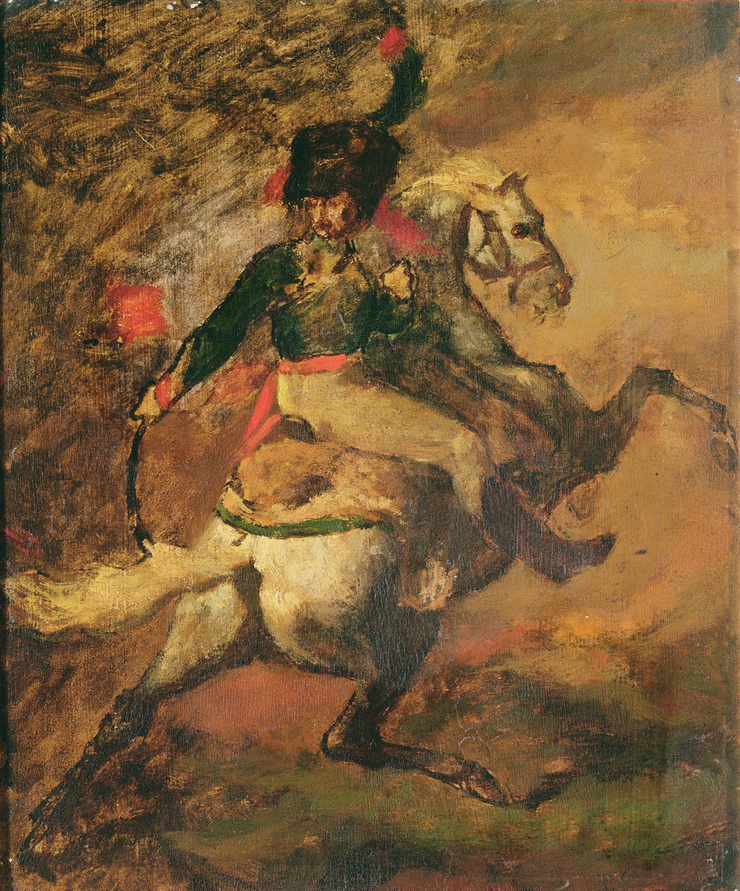 Şarj Görevlisi by Theodore Gericault