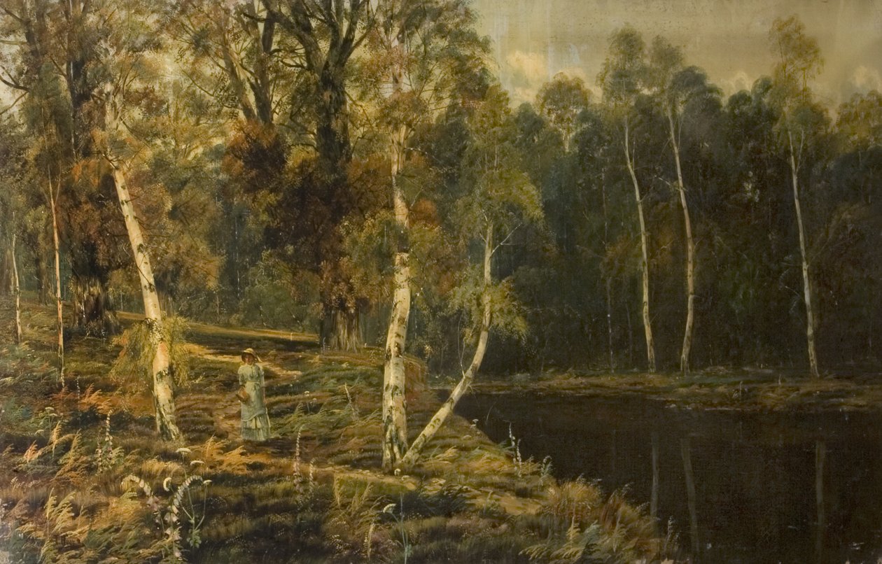 Lyndhurst yakınlarında, Hants, 19. yüzyılın sonlarında by Theodore Hines