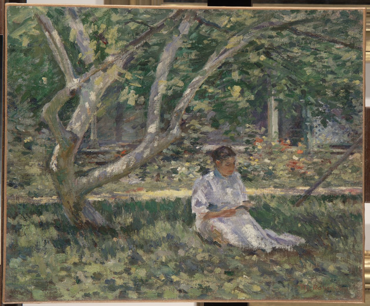 Nettie Okuma, c.1894 by Theodore Robinson
