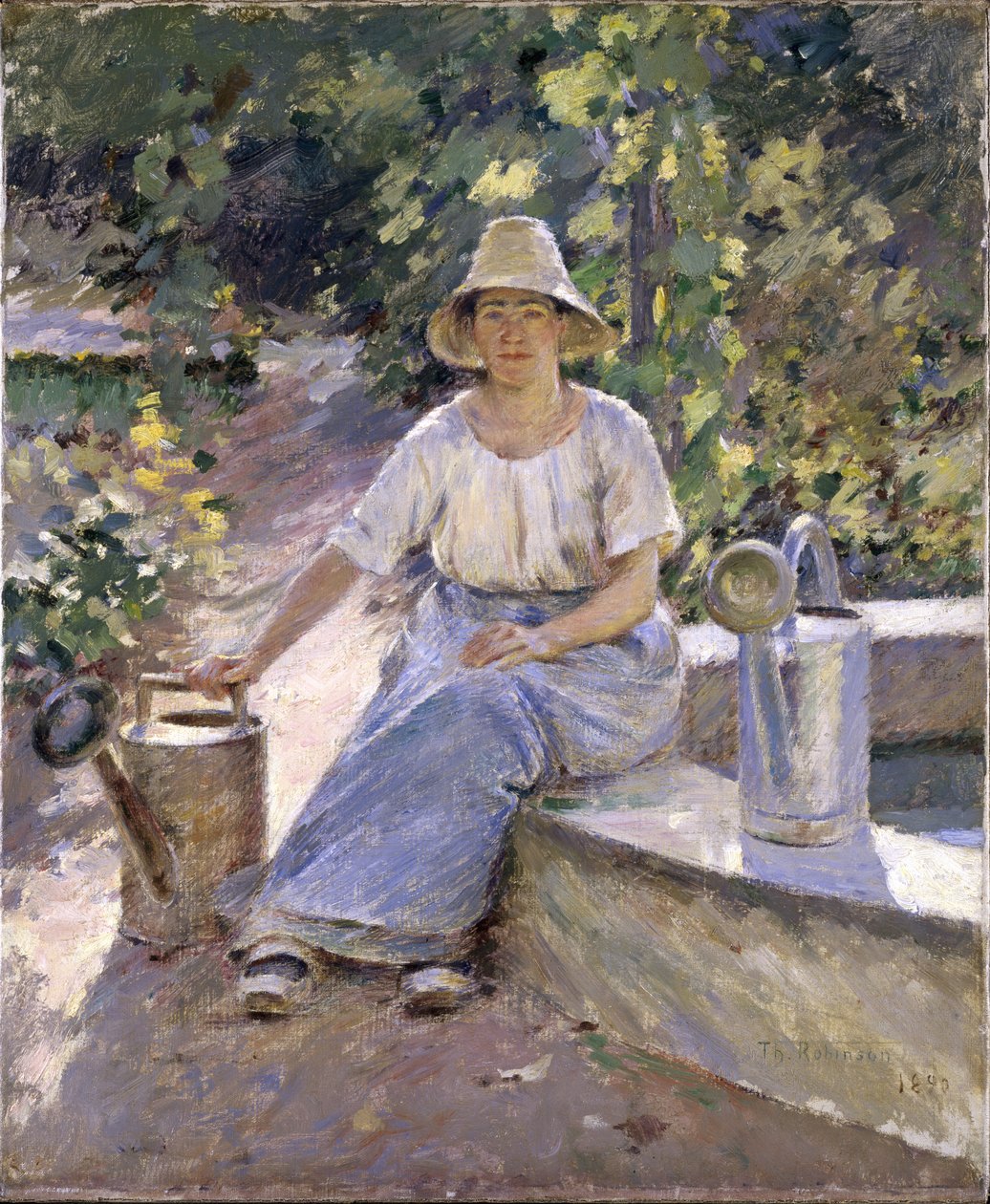 Sulama Kapları, 1890 by Theodore Robinson
