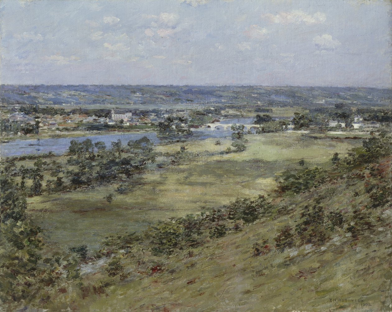 Seine Vadisi, 1892 by Theodore Robinson