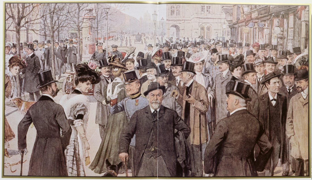 Ringstrasse, Viyana by Theodore Zasche