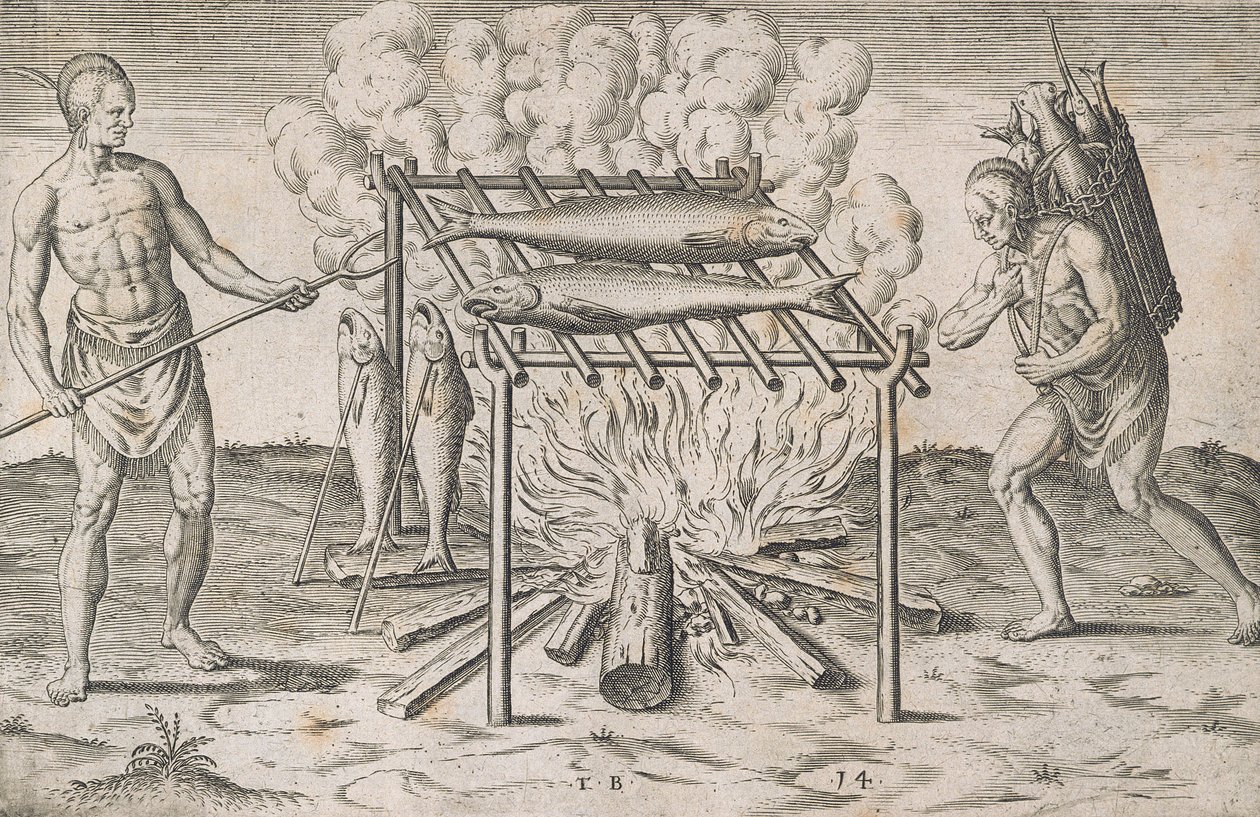 1600 yılında Johann Wechel tarafından basılan "Virginia
