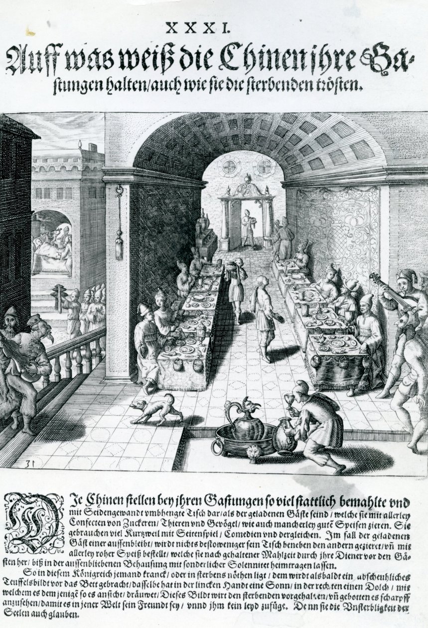 Hindistan Orientalis, 1598 by Theodore de Bry