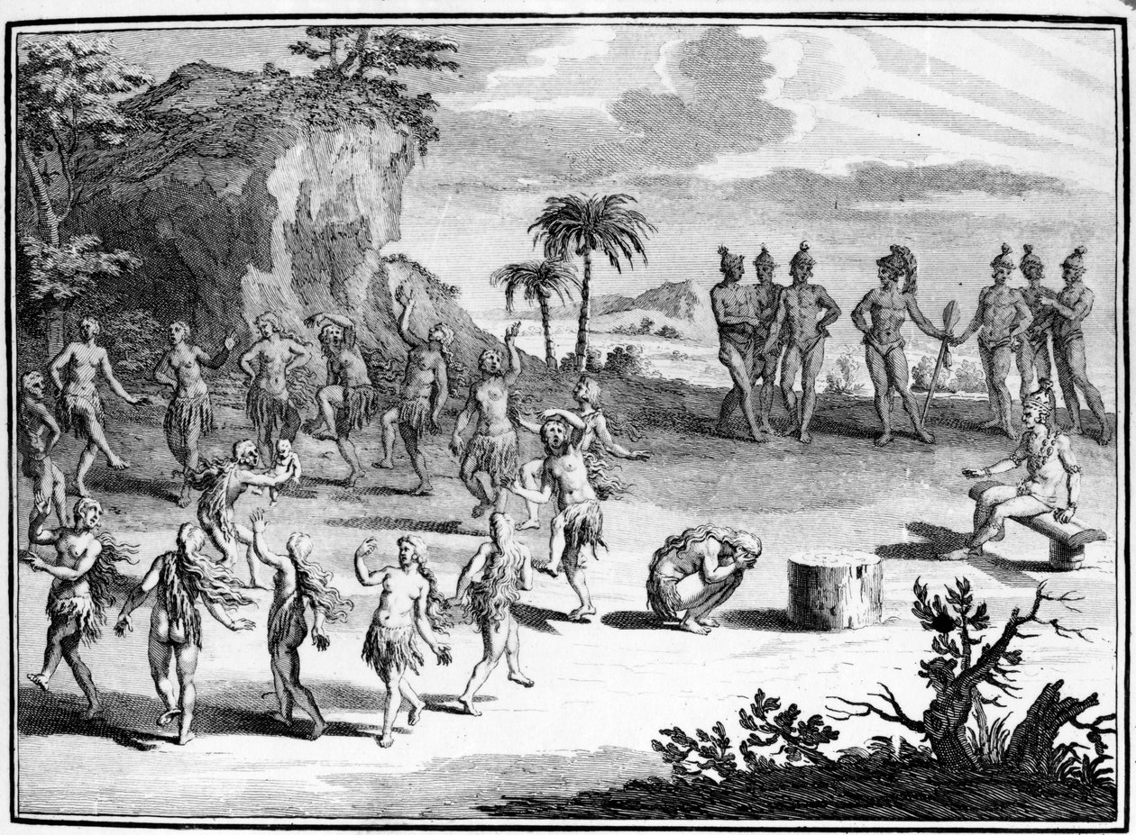 Floridyalıların ilk doğumlarının Güneşine yaptıkları fedakarlık, 1789