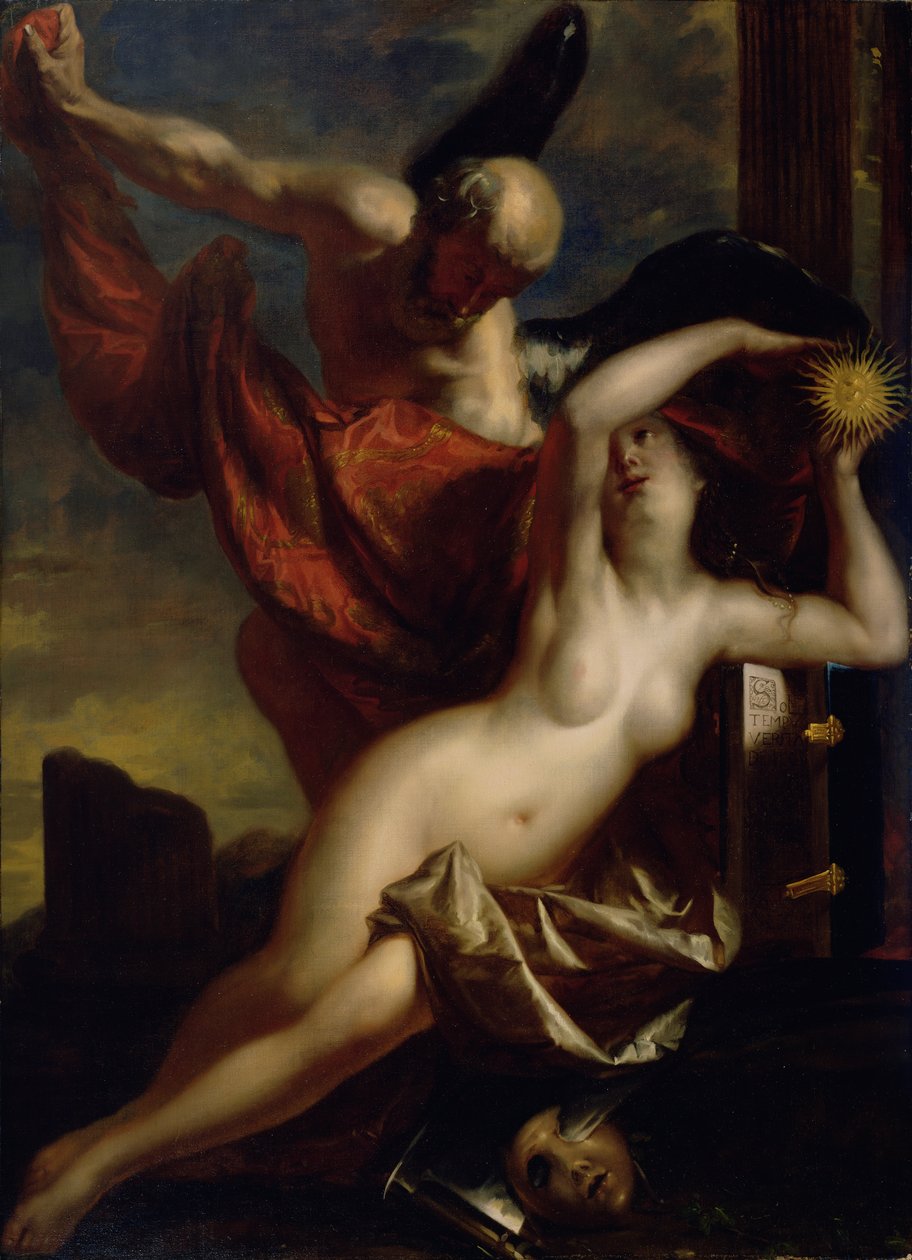 Zaman Gerçeği Açıklayan, c.1650 by Theodoor van Thulden