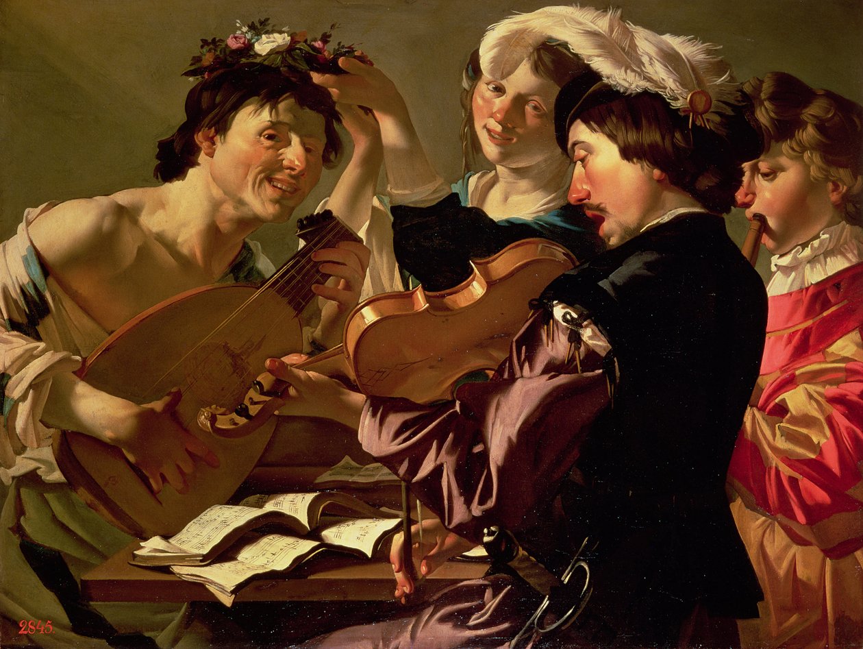 Konser by Theodore van Baburen