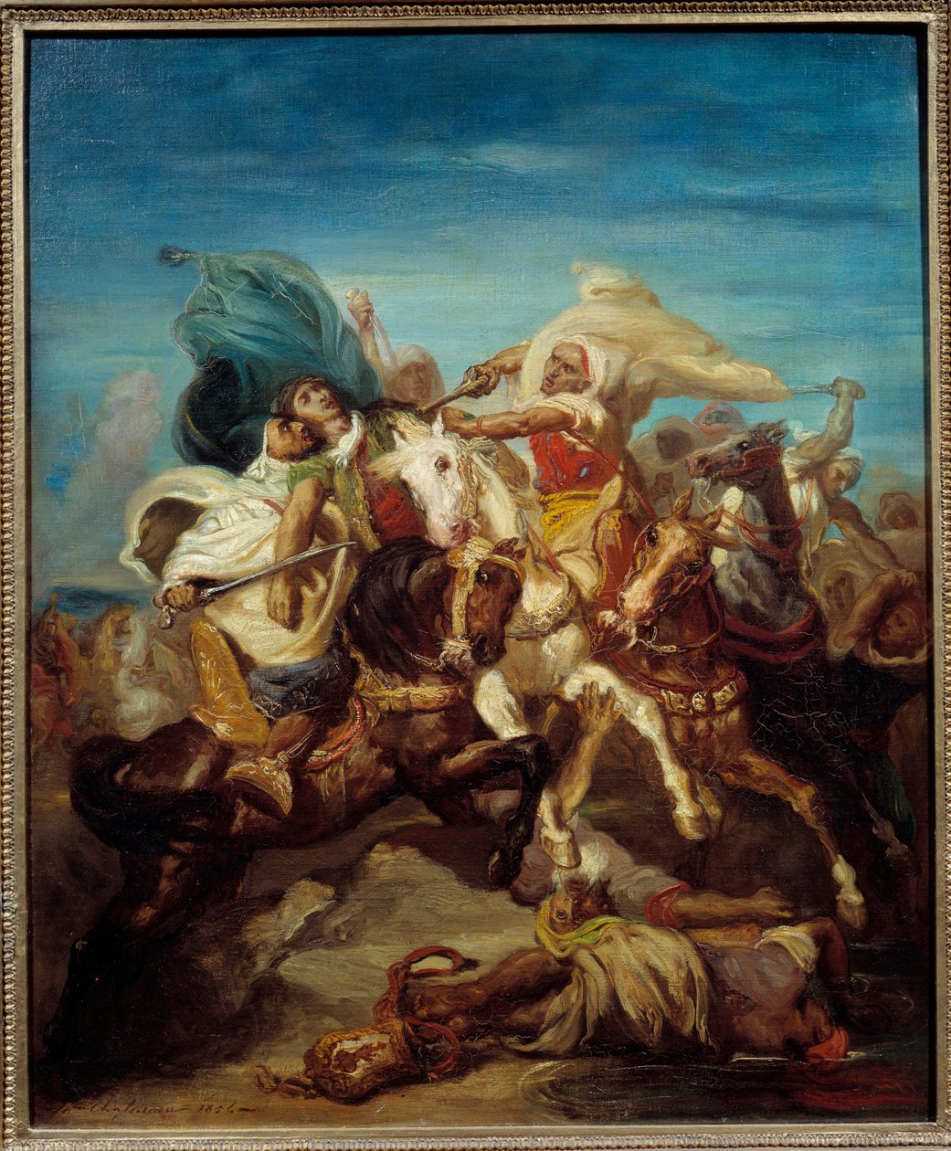 Arap Atlıları Savaşı Theodore Chasseriau