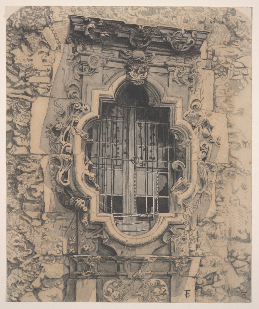 Gül Penceresi, Mission San Jose by Theodore Gentilz