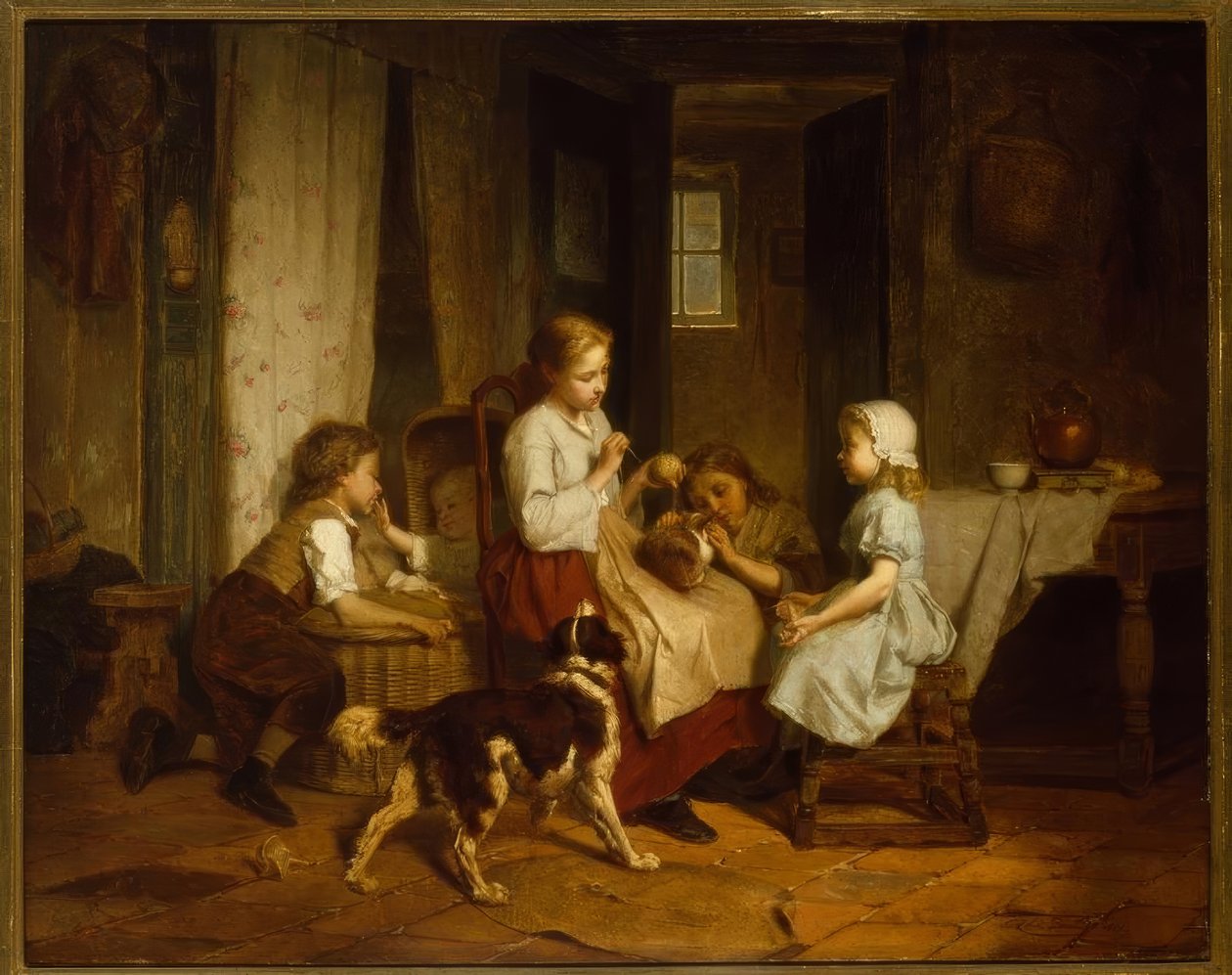 Mutlu aile by Theodore Gerard