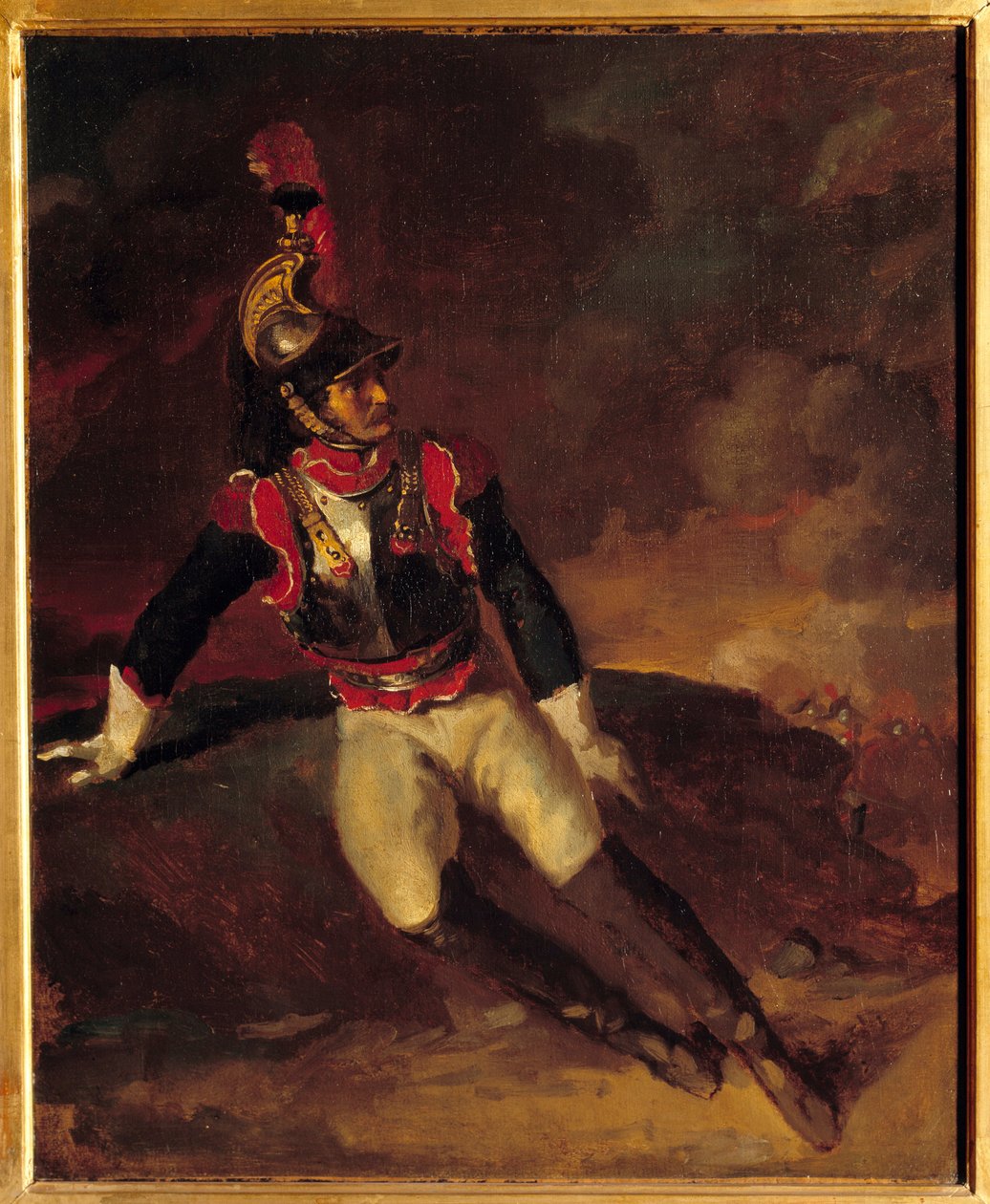 Bir savaş gemisi acıyor. Theodore Gericault