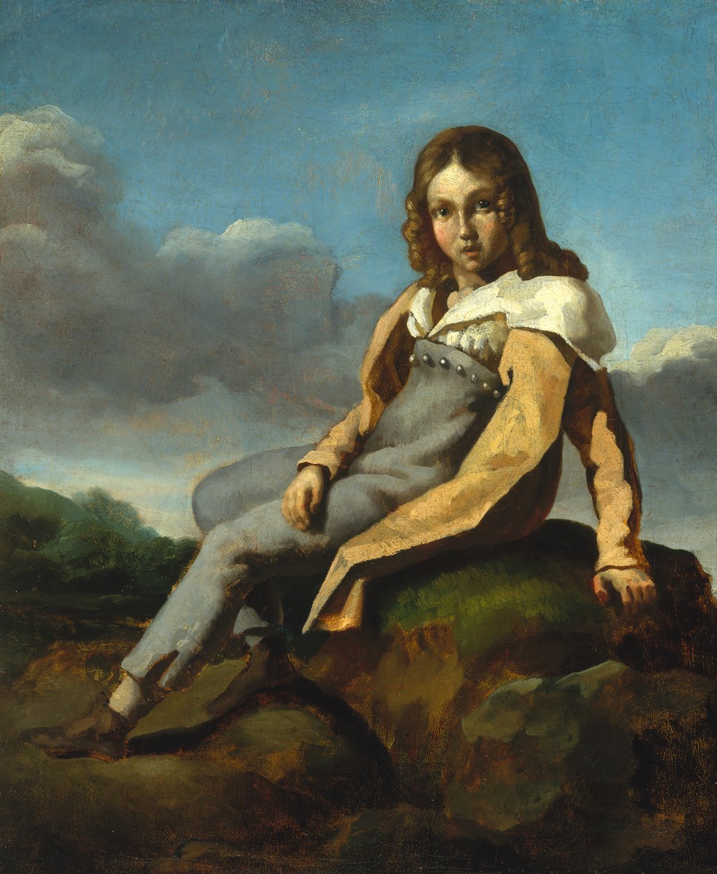 Alfred Dedreux 1810-1860 Çocukken, yaklaşık. 1819-20. by Theodore Gericault