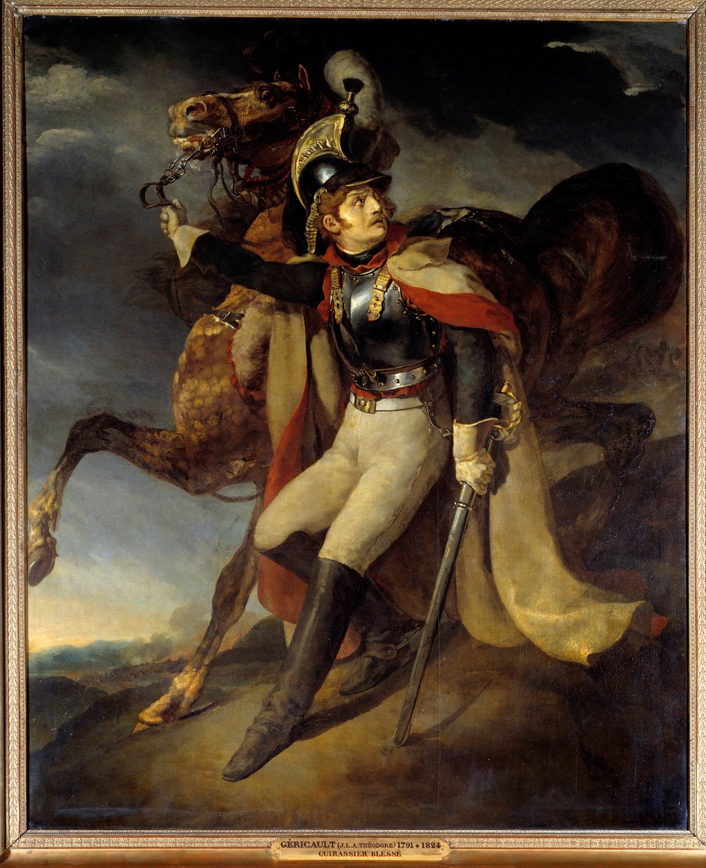 Yangından çıkan tekne yaraları Theodore Gericault (1791-1824) tarafından yapılan resim 19. yüzyıl Güneşi. 3,58x2,94 m by Theodore Gericault
