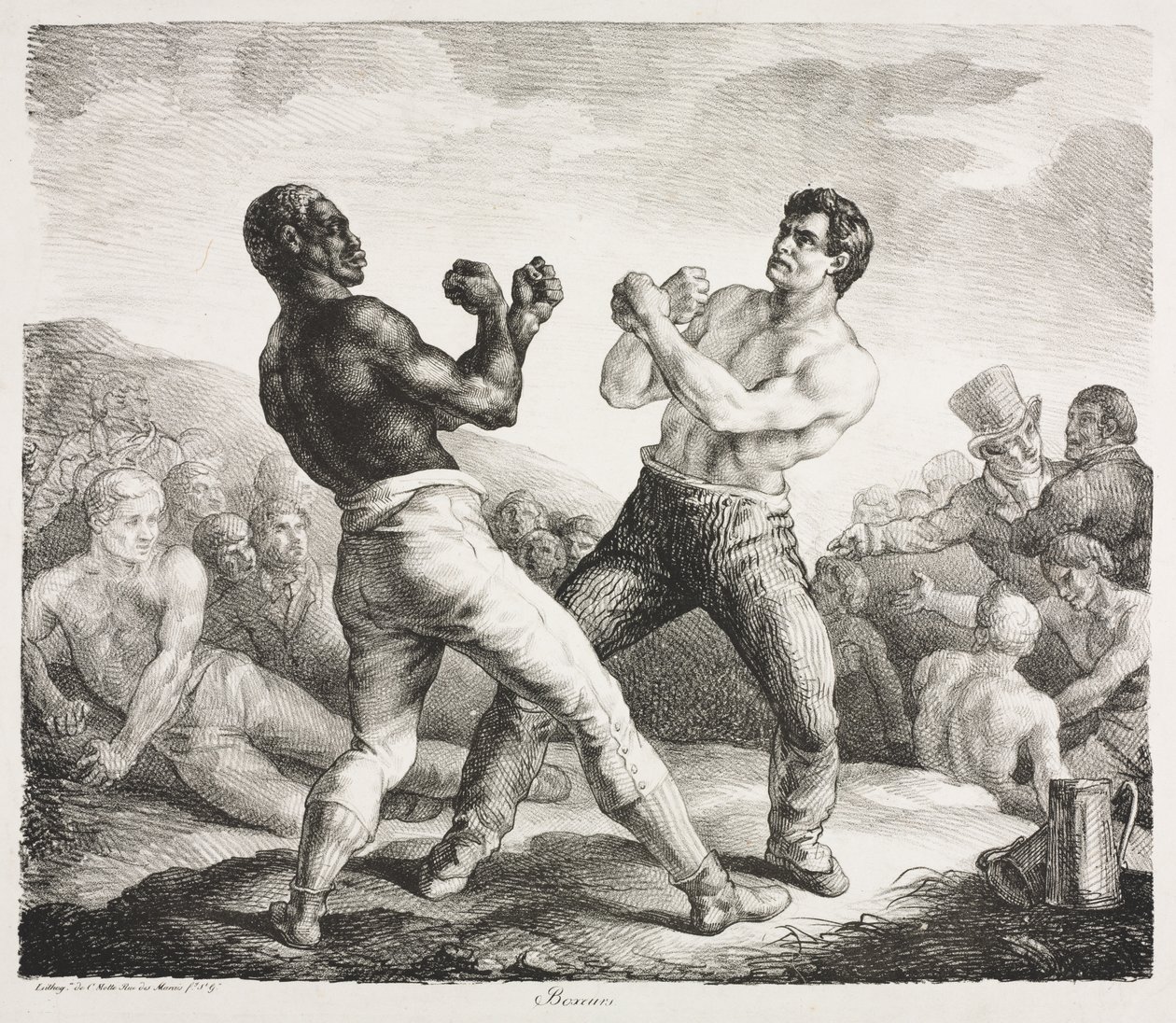 boksörler by Theodore Gericault