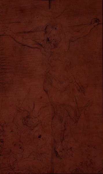 Çarmıha germe (kalem) by Theodore Gericault