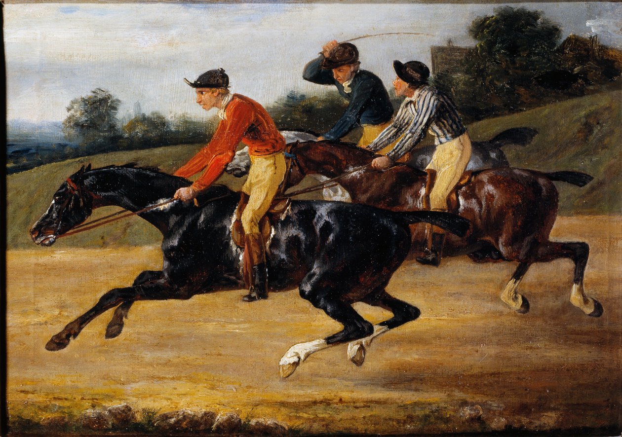 At yarışı: Binicilik (Resim by Theodore Gericault