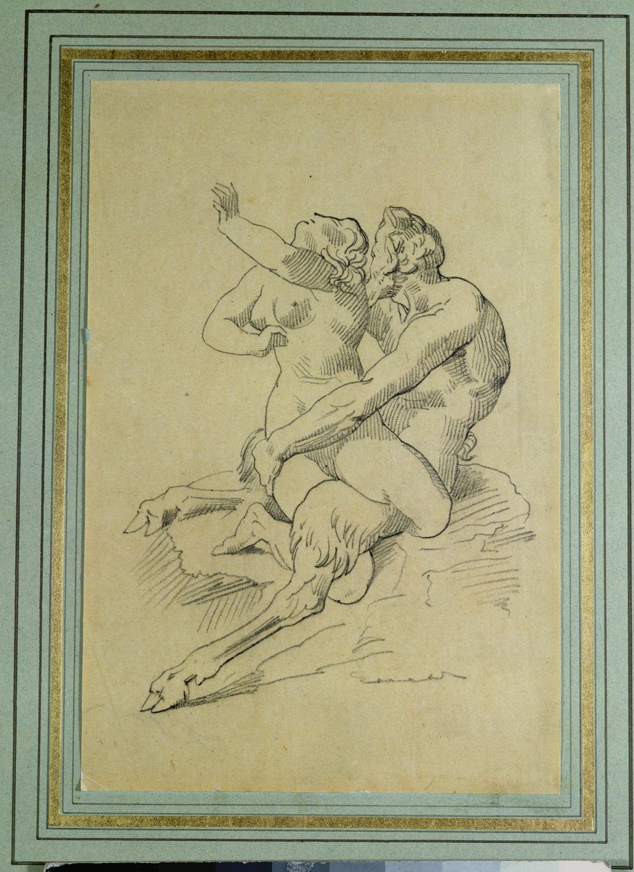 su perisi ve satir by Theodore Gericault
