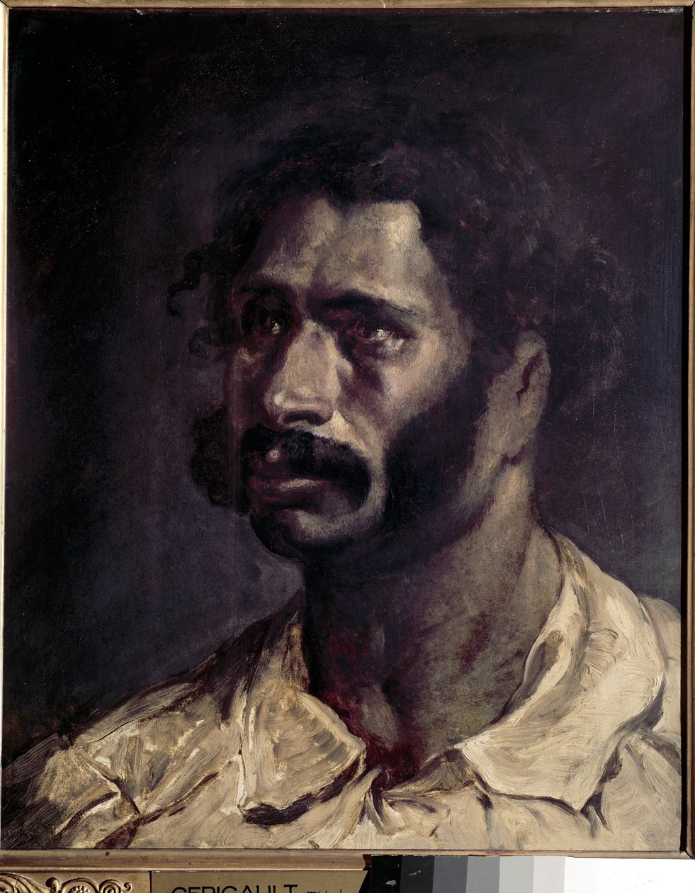 İnsan Portresi (Meduse marangozunun varsayımı) - tuval üzerine yağlı boya by Theodore Gericault