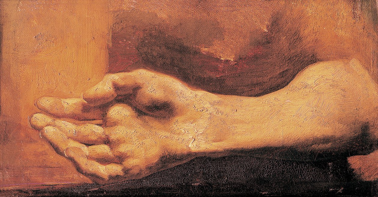 Study of a Hand and Arm  by Theodore Gericault