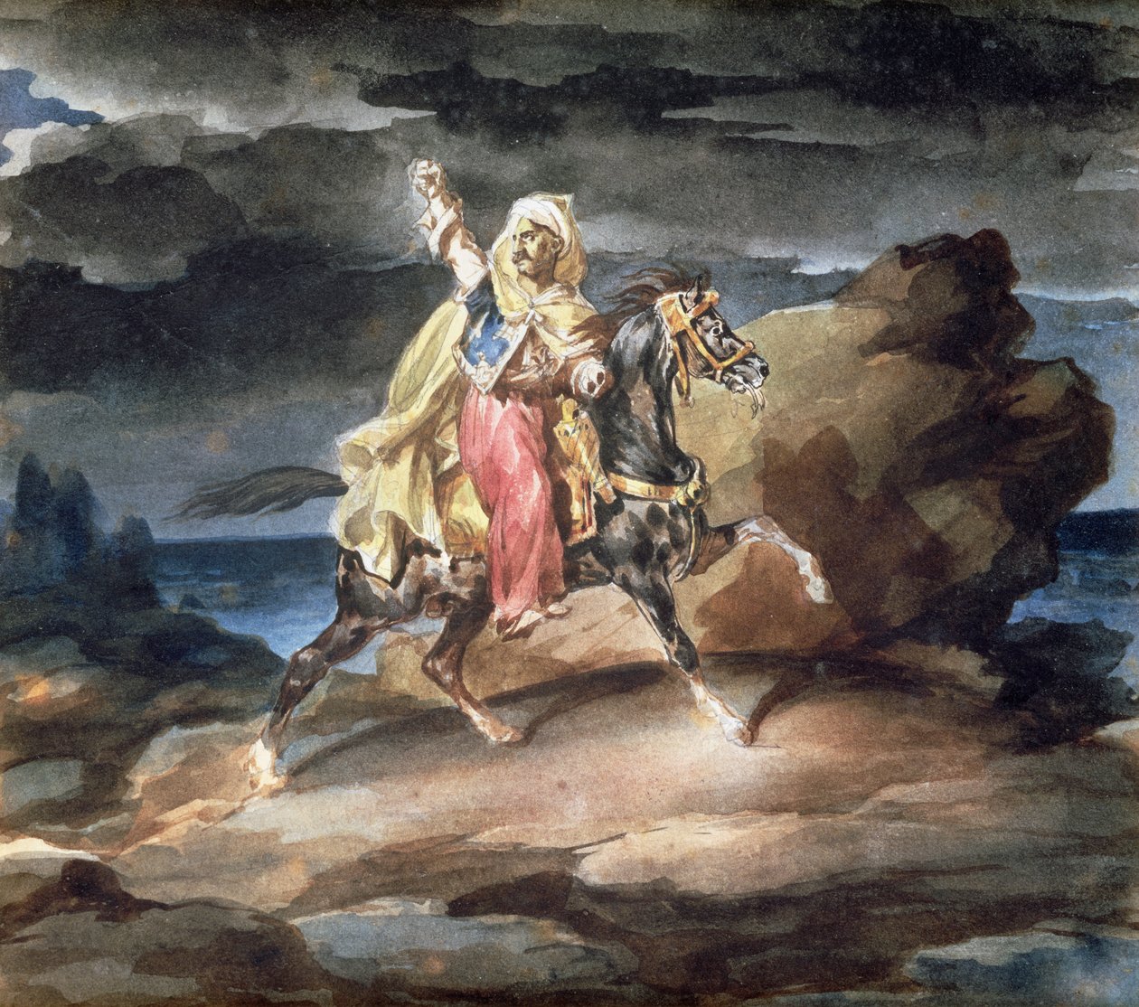Giaour, c.1822-23 by Theodore Gericault