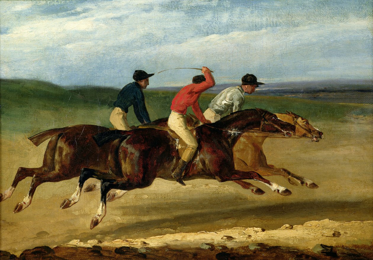 The Horse Race  by Theodore Gericault