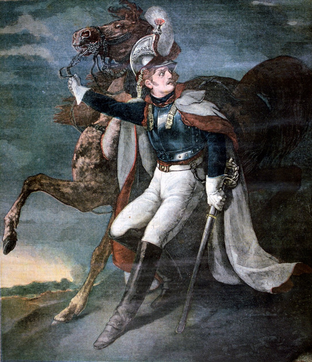 Yaralı Zırhlı, 1893 by Theodore Gericault