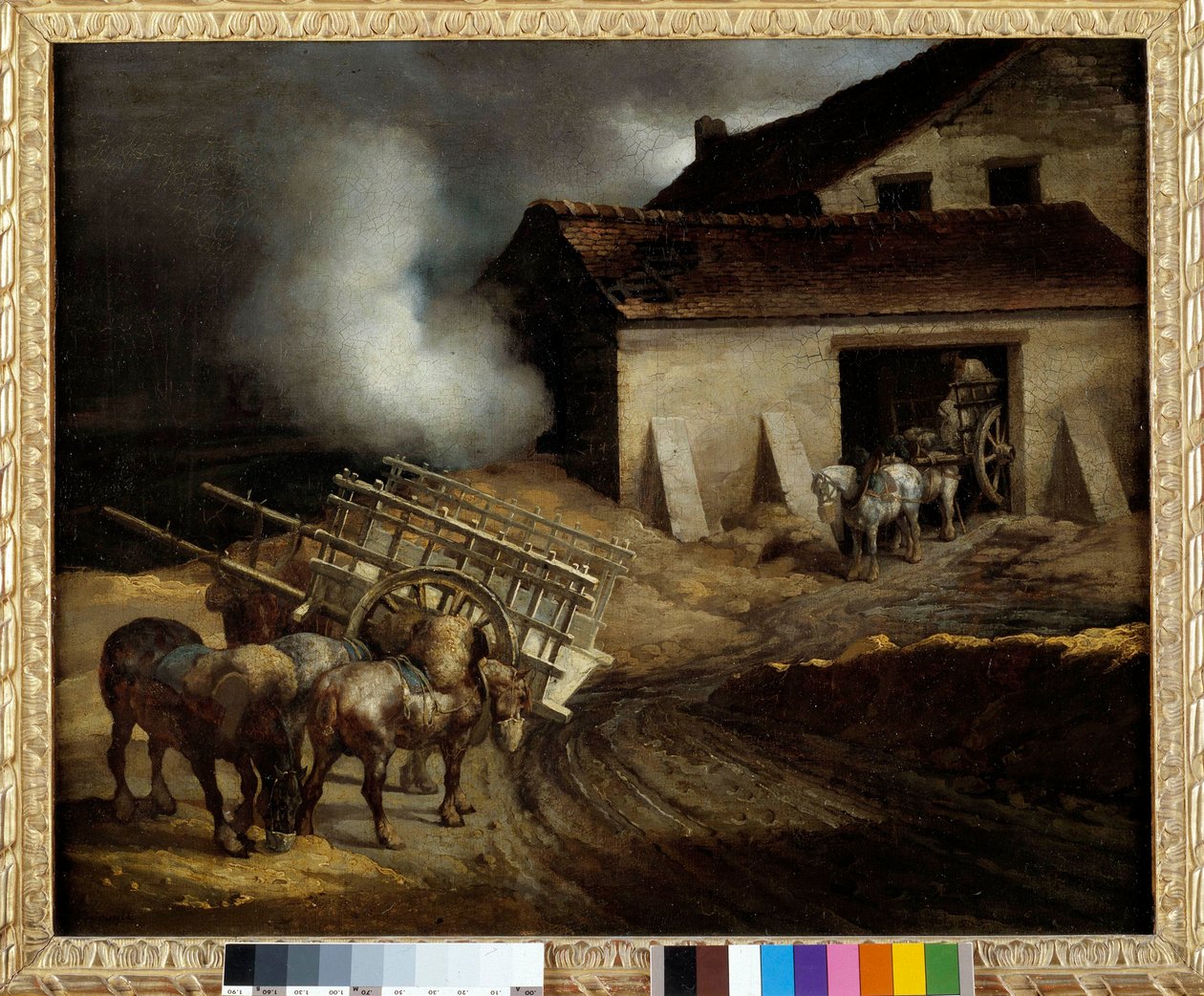 Alçı fırını Theodore Gericault
