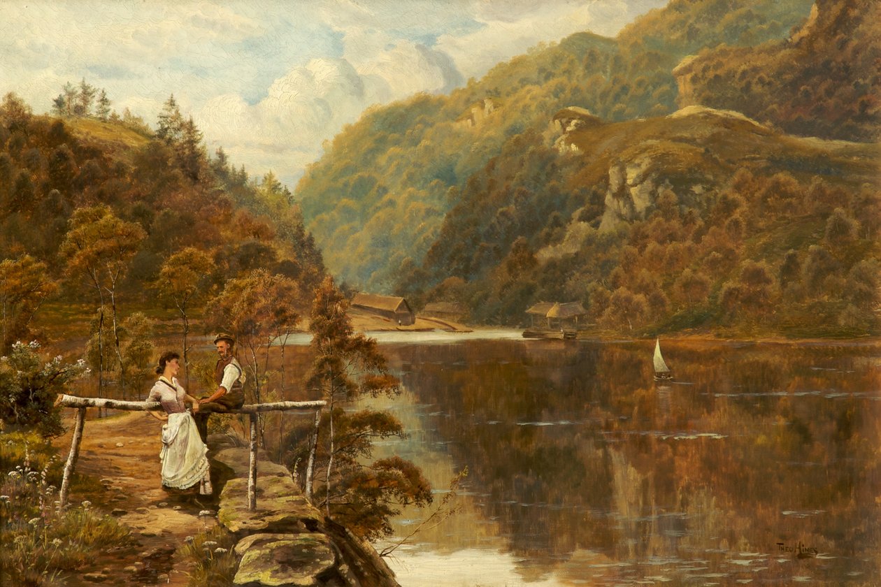 Tekne İskelesi, Loch Katrine by Theodore Hines
