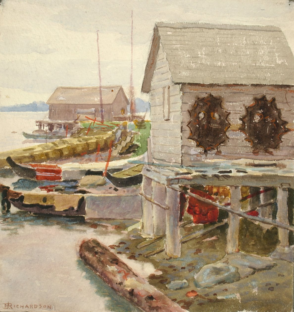 Kuruyan Deriler, Sitka, yak. 1880-1914. by Theodore J. Richardson