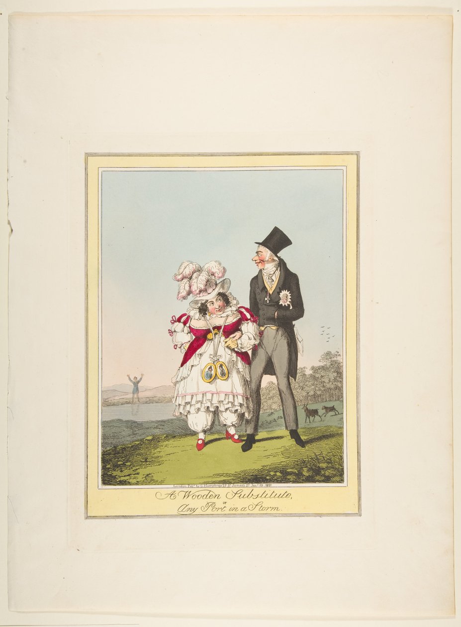 Bir Tahta Yerine Geçme veya Fırtınadaki Herhangi Bir Liman, 19 Ocak 1821. by Theodore Lane